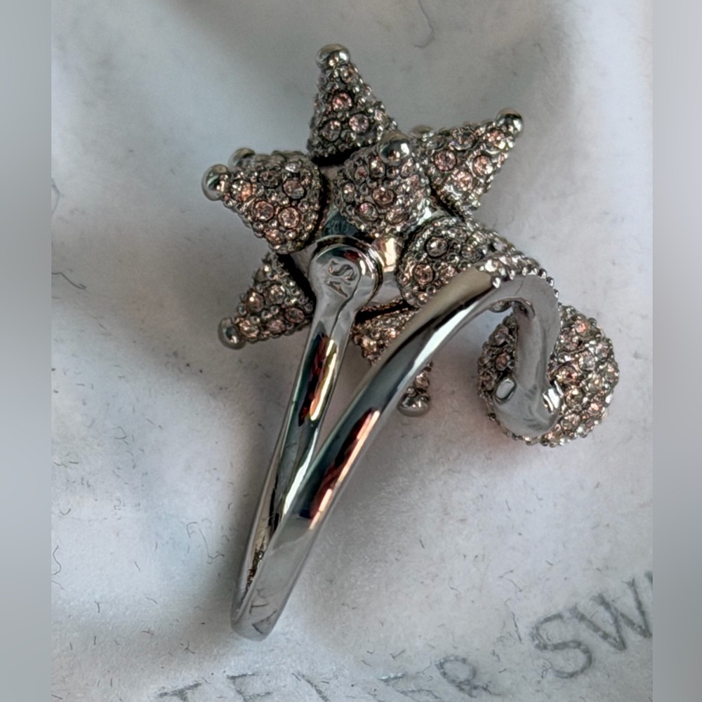 Atelier Swarovski Silver Starburst Ring